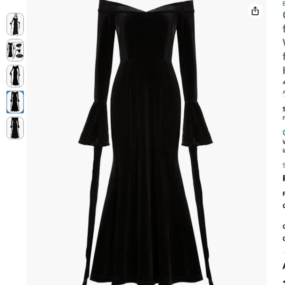 Morticia Addams Costume - The Addams Family